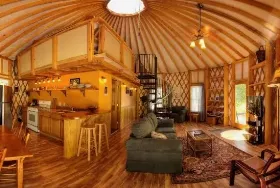 Photograph of Floyd Yurt Lodging, Floyd
