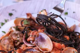 Photograph of Pink Door, Seattle