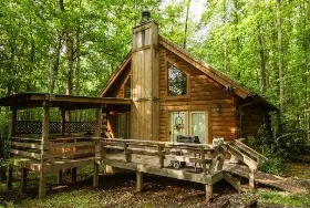 Photograph of Country Road Cabins, Hico