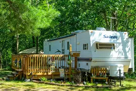 Photograph of Bass Lake Campground, Lyndon Station