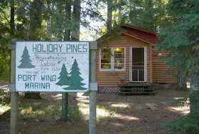 Photograph of Holiday Pines Cabins & Port Wing Marina, Port Wing