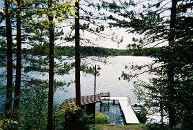 Photograph of A Pine Point, Clam Lake