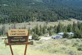 Photograph of Dickinson Creek Campground, Lander