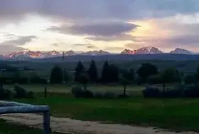 Photograph of Pitchfork Fondue Outdoor Western Cookout, Pinedale