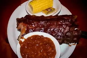 Photograph of Bubba's Bar-b-que, Cody
