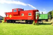 Photograph of Red Caboose Getaway.com, Sequim