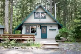 Photograph of Three Bears Lodge at Mt. Rainier, Ashford