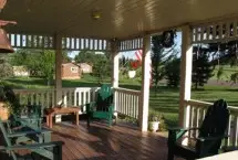 Photograph of Barker Lake Historic Lodge, Winter