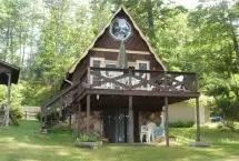 Photograph of Arbutus Lake A - frame, Eagle River